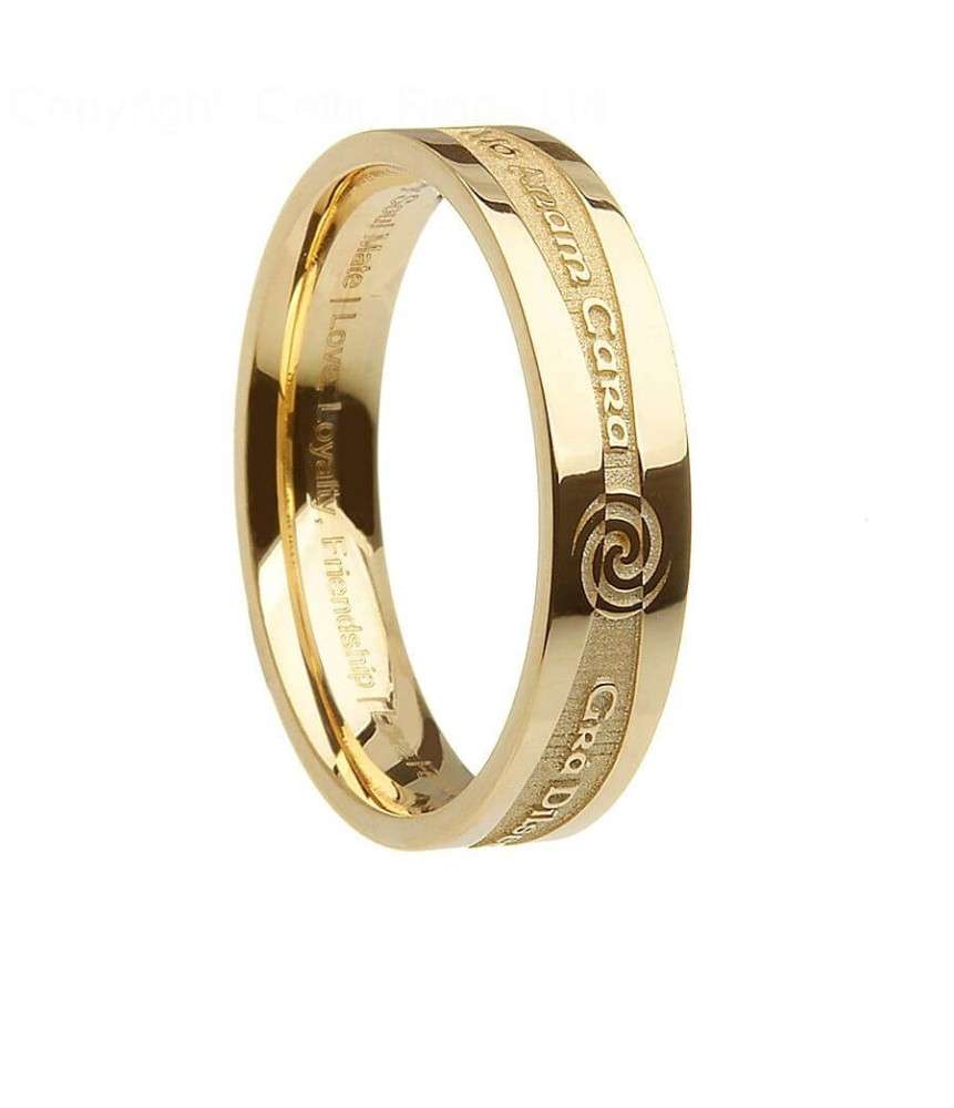 Women's Irish Knot Promise Ring - 10K or 14K Gold