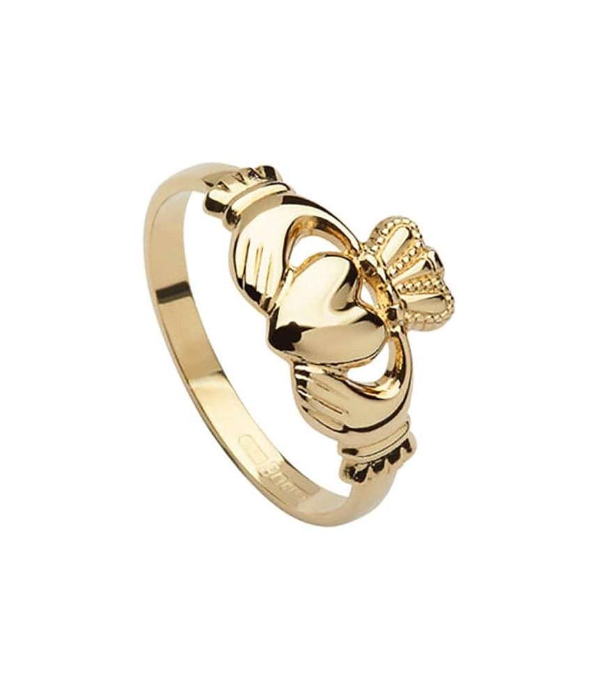 Womens 10k Gold Claddagh Ring | Claddagh Rings