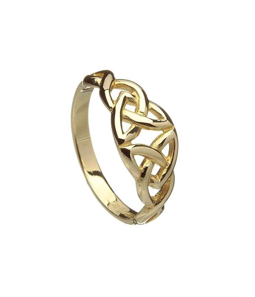 OO | 925 Signature Silver 925 Signature Silver Women's Celtic Shield Knot  Ring - US 6